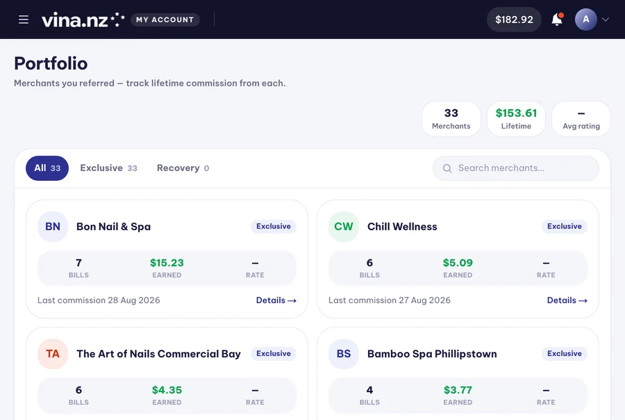 Sales partners and referrals — PC